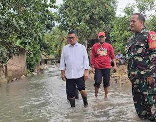 Gubernur Banten Tinjau Pendangkalan Sungai di Padarincang,