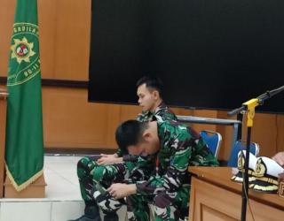 Dua Oknum TNI AL Divonis Seumur Hidup atas Kasus Penembakan Bos Rental