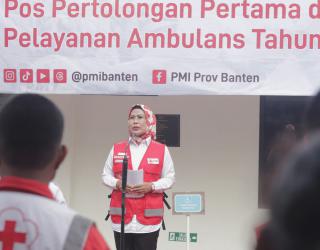 Siaga Lebaran 2025: PMI Banten Kerahkan 399 Personil