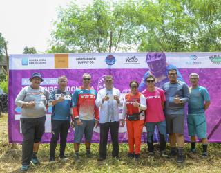 Gowes Seru Yeti Tribe di JPM Bike Park, Gelar Acara Halal Bihalal dan Donasi ke Anak Yatim