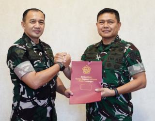 Kolonel Osmar Silalahi Resmi Jabat Wakapuspen TNI