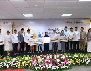 Bank Jakarta Salurkan Santunan Rp1,7 Miliar untuk 8.500 Yatim dan Duafa