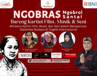 FORWAN Gelar Diskusi Kartini 2026, Angkat Peran Perempuan di Seni dan Film