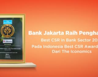 Bank Jakarta Menang Indonesia Best CSR Awards 2026, Ini Program Unggulannya