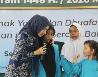 Baca juga : Ribuan Anak Yatim dan Dhuafa di Serang Dapat Bantuan Tunai dan Perlengkapan Sekolah