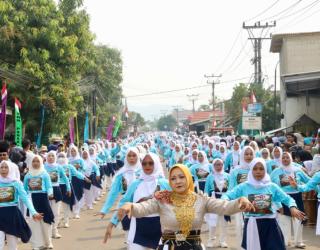 Festival Gabrugan Serang Digelar, 4.500 Warga Tampilkan Tari Kolosal