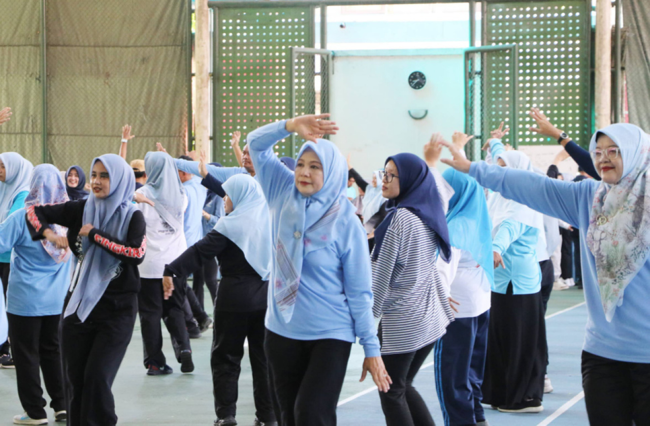 HUT Korpri ke-54 dapat mempererat silaturahmi dan menjadi ruang bagi anggota Korpri untuk bersatu mewujudkan Indonesia Emas 2045. Foto ist