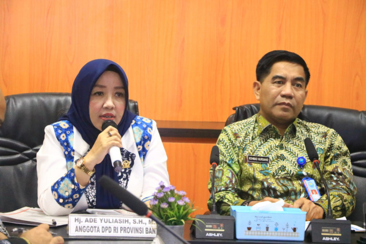 Saya melihat dari pemaparan jajaran BNNP Banten, persoalan utamanya adalah keterbatasan anggaran yang berdampak langsung pada pelaksanaan tugas. Foto ist