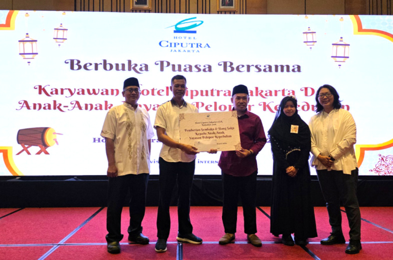 Lifestyle Hotel Ciputra Jakarta Gelar Aksi Berbagi Ramadan Bersama Anak Yatim