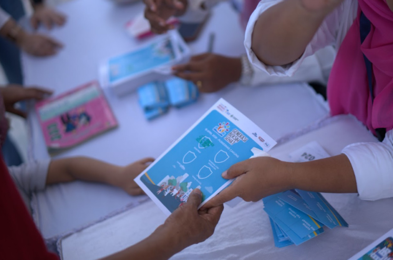 Melalui kolaborasi dengan tenaga kesehatan dan kader lokal, program ini diharapkan mampu memperkuat ketahanan kesehatan masyarakat. Foto ist