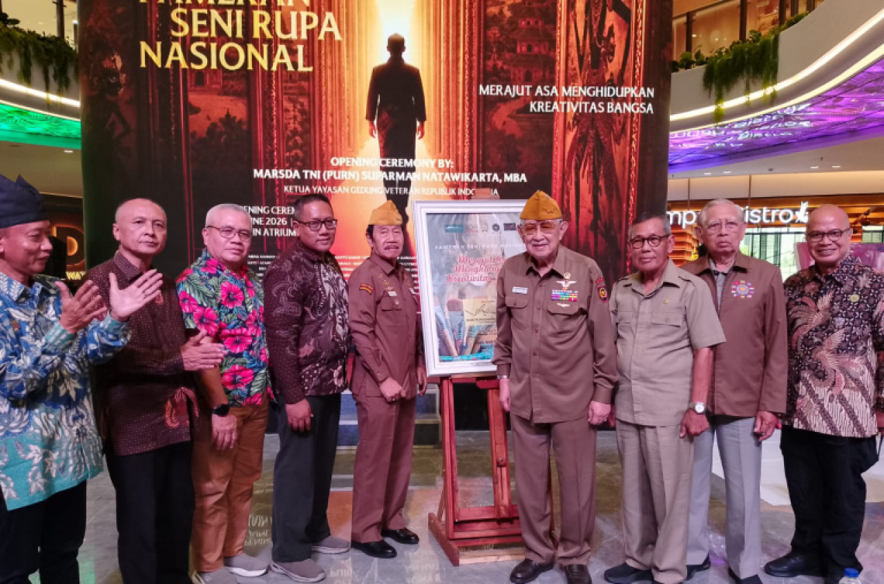 Berlangsung hingga 30 Juni 2026, pameran ini diharapkan menjadi titik temu antara seniman, masyarakat, dan pelaku industri kreatif. Foto ist