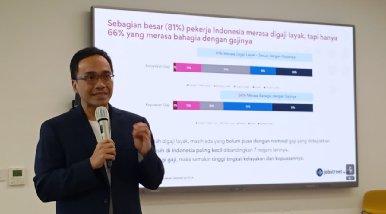 Laporan terbaru Salary Pulse dari Jobstreet by SEEK mencatat 81 persen pekerja di Indonesia menilai gaji yang mereka terima sudah adil, tertinggi di kawasan Asia Pasifik.