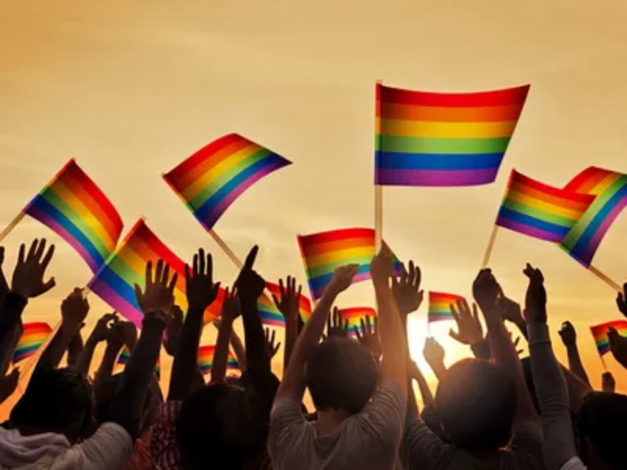 Perayaan Gay Pride biasanya merupakan serangkaian acara yang berpuncak pada parade kendaraan hias warna-warni dengan peserta dari komunitas LGBTQ dan para pendukungnya. Foto dok Britannica