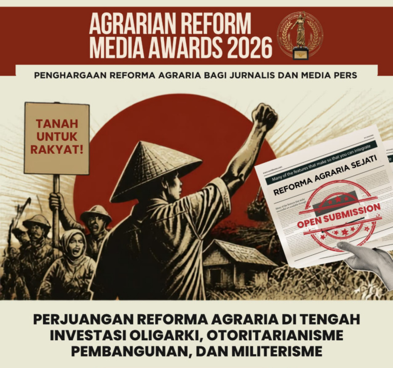 Berdasarkan Catatan Akhir Tahun KPA 2025, tercatat 341 konflik agraria dengan luas wilayah mencapai 914.574 hektare.