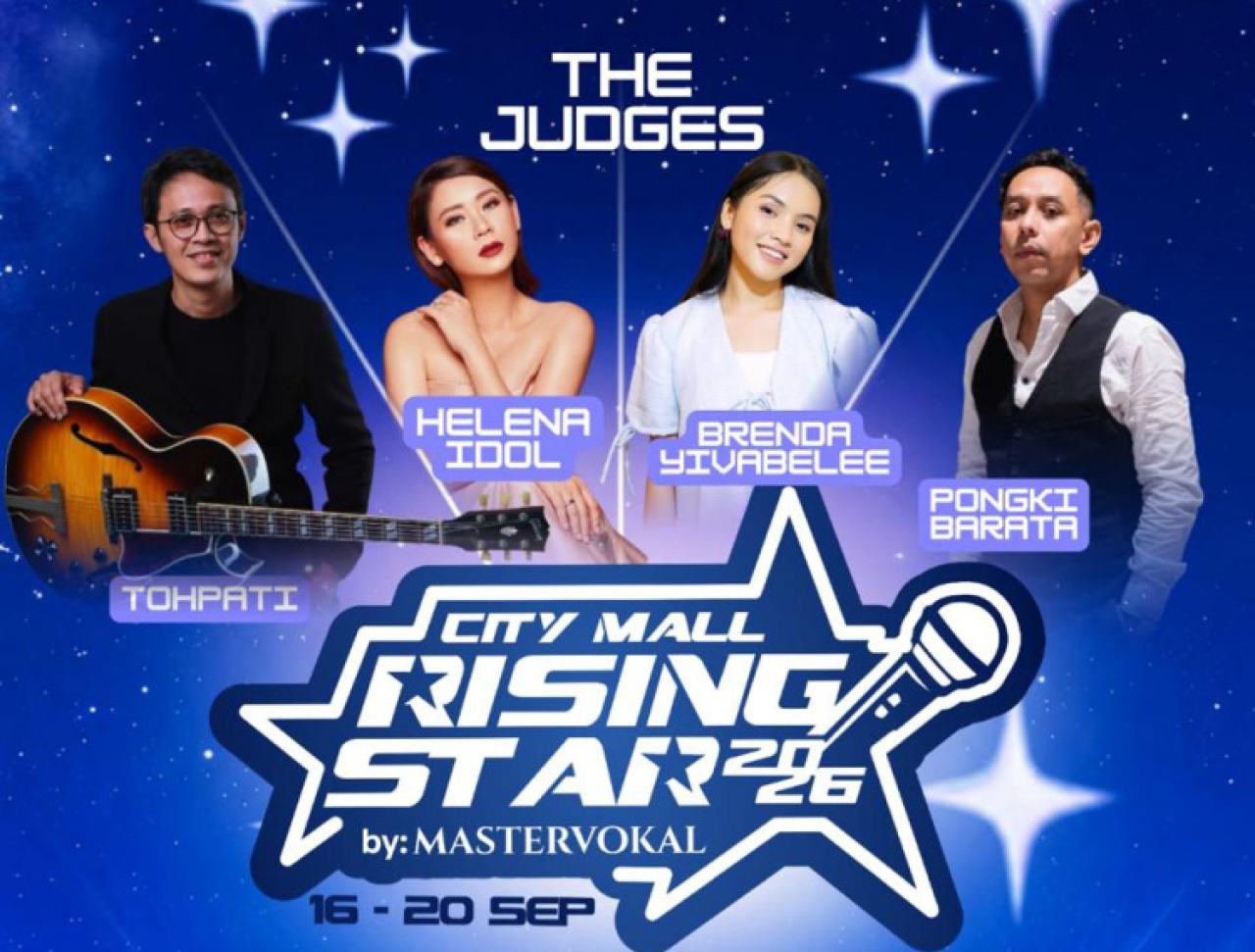 Lifestyle City Mall Rising Stars 2026 Cari Talenta Musik Baru, Tak Sekadar Uji Vokal